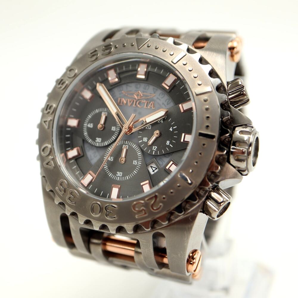 Invicta Chaos X Coalition Forces 50mm Chronograph Watch Steel 49765 New Battery